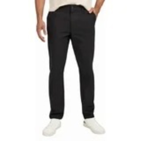 Men's Weatherproof Vintage Hybrid Tech Regular Taper Pants Black Size 38x29 NWT - Picture 3 of 4